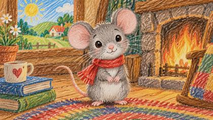 Milo the Mouse and the Big Brave Step 繪本封面