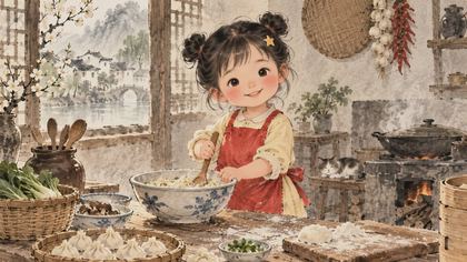 The Moon Dumpling Night 繪本封面