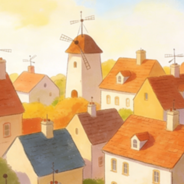 The Wonderful Day in Windmill Town