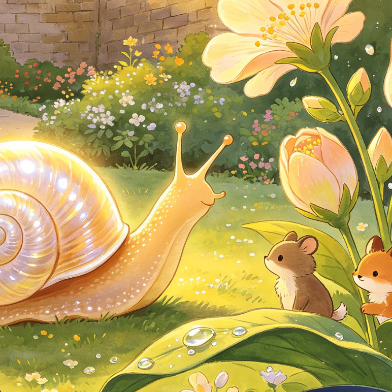 城堡花园的时光蜗牛