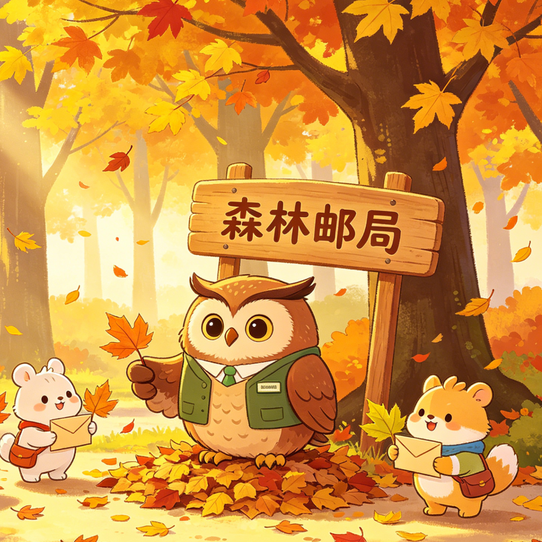 森林邮局与树叶信件