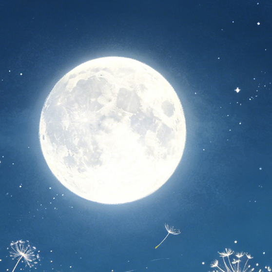 月光下的蒲公英船队