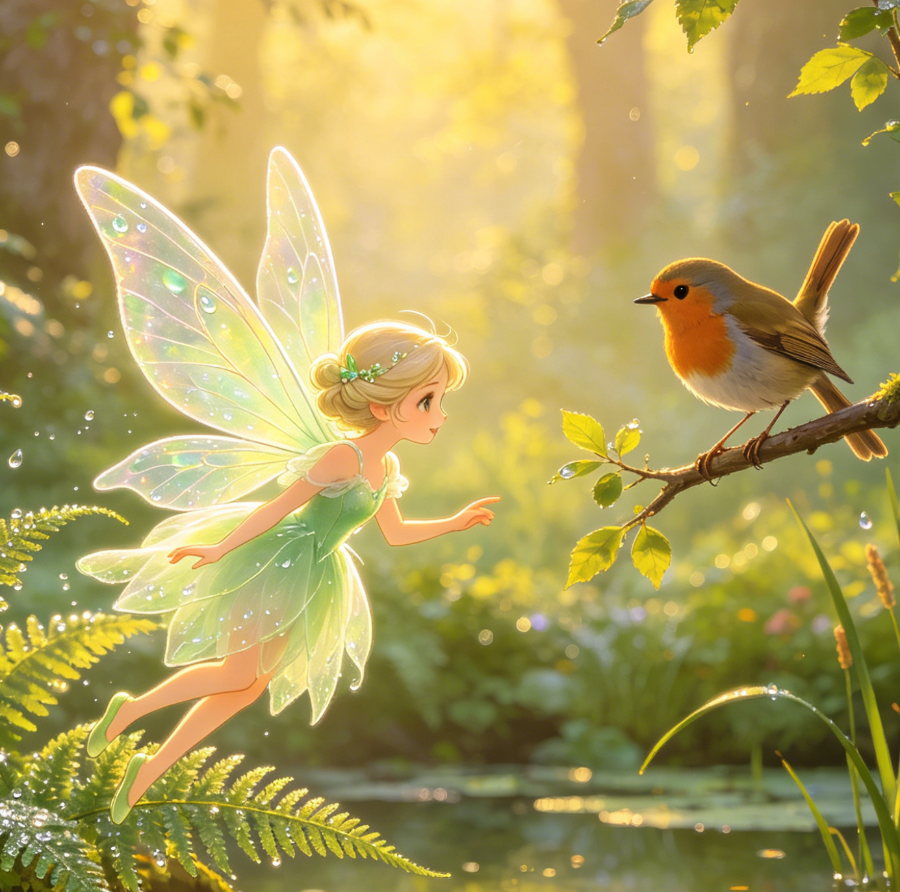 Dewdrop's Morning Mission